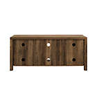Alternate image 7 for Forest Gate&trade; Wheatland 58-Inch Barn Door TV Stand in Rustic Oak