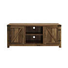Alternate image 6 for Forest Gate&trade; Wheatland 58-Inch Barn Door TV Stand in Rustic Oak