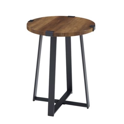 Forest Gate&trade; Sage Industrial Modern Round Side Table