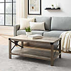 Alternate image 1 for Forest Gate Wheatland Modern Farmhouse Accent Coffee Table in Grey