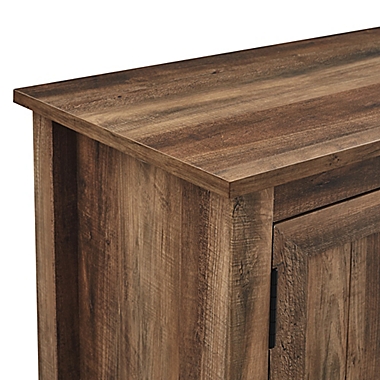 Forest Gate&trade; Sage 70-Inch TV Console with Beadboard Doors in Rustic Oak. View a larger version of this product image.