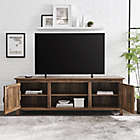 Alternate image 4 for Forest Gate&trade; Sage 70-Inch TV Console with Beadboard Doors in Rustic Oak