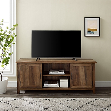 Forest Gate&trade; Sage 58-Inch TV Stand in Rustic Oak. View a larger version of this product image.