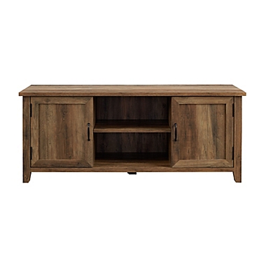 Forest Gate&trade; Sage 58-Inch TV Stand in Rustic Oak. View a larger version of this product image.