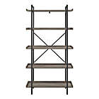 Alternate image 4 for Forest Gate 68&quot; Industrial Modern Pipe Bookshelf in Grey Wash