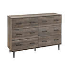 Alternate image 0 for Forest Gate&trade; 6-Drawer Farmhouse Wood Storage Cabinet in Slate Grey