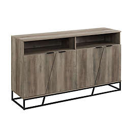 Forest Gate™ 58-Inch Farmhouse TV Stand in Grey Wash