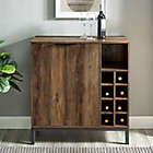 Alternate image 7 for Forest Gate&trade; 34-Inch Modern Bar Cabinet in Rustic Oak
