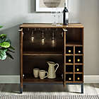 Alternate image 1 for Forest Gate&trade; 34-Inch Modern Bar Cabinet in Rustic Oak