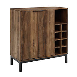 Forest Gate™ 34-Inch Modern Bar Cabinet with Wine Storage