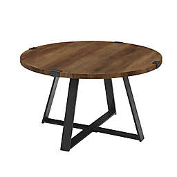 Forest Gate™ Sage Industrial Modern Round Coffee Table