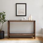 Alternate image 1 for Forest Gate Wheatland Modern Farmhouse Entryway Accent Table in Rustic Oak