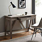Alternate image 1 for Forest Gate&trade; 46-Inch A-Frame Desk in Grey Wash