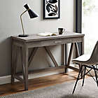 Alternate image 7 for Forest Gate&trade; 46-Inch A-Frame Desk in Grey Wash