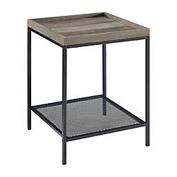Forest Gate™ Industrial Tray Top Side Table
