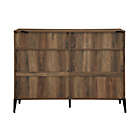 Alternate image 6 for Forest Gate&trade; Wheatland 52-Inch Accent Console Table Bookshelf in Rustic Oak