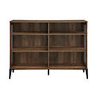 Alternate image 4 for Forest Gate&trade; Wheatland 52-Inch Accent Console Table Bookshelf in Rustic Oak