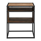 Alternate image 6 for Forest Gate&trade; 20-Inch Elm Industrial Modern Wood Side Table in Rustic Oak