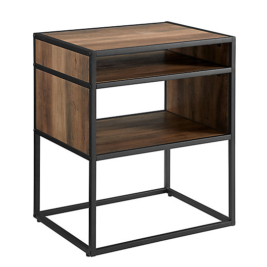 Alternate image 1 for Forest Gate™ 20-Inch Elm Industrial Modern Wood Side Table