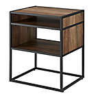 Alternate image 5 for Forest Gate&trade; 20-Inch Elm Industrial Modern Wood Side Table in Rustic Oak