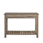 Alternate image 7 for Forest Gate&trade; 1-Drawer Entryway Table in Grey Wash