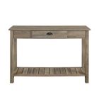 Alternate image 5 for Forest Gate&trade; 1-Drawer Entryway Table in Grey Wash