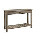 Alternate image 0 for Forest Gate&trade; 1-Drawer Entryway Table in Grey Wash