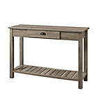 Alternate image 6 for Forest Gate&trade; 1-Drawer Entryway Table in Grey Wash