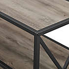 Alternate image 3 for Forest Gate&trade; Blair 40&quot; Bookshelf Console Table in Grey