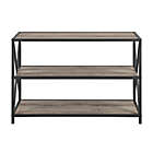 Alternate image 5 for Forest Gate&trade; Blair 40&quot; Bookshelf Console Table in Grey