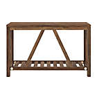 Alternate image 6 for Forest Gate&trade; Charlotte Console Table in Rustic Oak