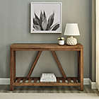 Alternate image 7 for Forest Gate&trade; Charlotte Console Table in Rustic Oak