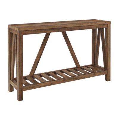 Forest Gate&trade; Charlotte Console Table in Rustic Oak