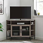 Alternate image 7 for Forest Gate&trade; 48-Inch Metal Mesh Corner TV Stand