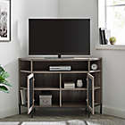 Alternate image 8 for Forest Gate&trade; 48-Inch Metal Mesh Corner TV Stand