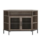 Alternate image 3 for Forest Gate&trade; 48-Inch Metal Mesh Corner TV Stand