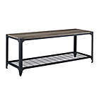 Alternate image 0 for Forest Gate&trade; Wheatland 48-Inch Entryway Shoe Bench in Grey Wash