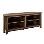 Alternate image 0 for Forest Gate&trade; Thomas 58-Inch Corner TV Stand in Rustic Oak