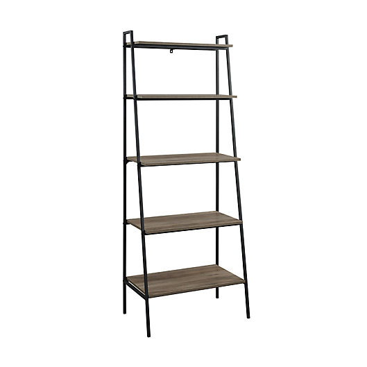 Alternate image 1 for Forest Gate™ Mid-Century Modern 72-Inch Ladder Bookshelf
