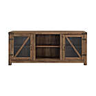 Alternate image 5 for Forest Gate&trade; Wheatland 58-Inch TV Stand in Rustic Oak
