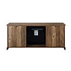 Alternate image 6 for Forest Gate 60 Inch 2 Door Electric Fireplace TV Stand in Rustic Oak