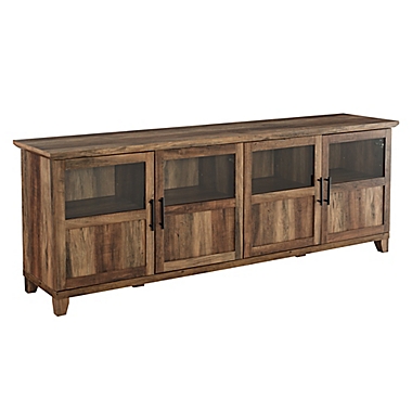 Forest Gate&trade; Aiden 70-Inch TV Stand in Rustic Oak. View a larger version of this product image.