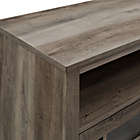 Alternate image 7 for Forest Gate&trade; 58-Inch Traditional TV Stand with Electric LED Fireplace in Grey Wash