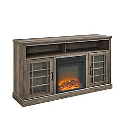 Forest Gate™ 58-Inch Traditional TV Stand with Electric LED Fireplace