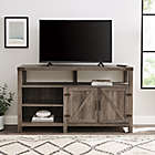 Alternate image 3 for Forest Gate&trade; Wheatland 58-Inch TV Stand with Right Cabinet in Grey