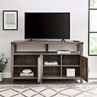 Alternate image 4 for Forest Gate&trade; Wheatland 58-Inch TV Stand with Right Cabinet in Grey