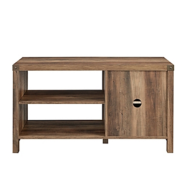 Forest Gate&trade; Wheatland 44-Inch TV Stand in Rustic Oak. View a larger version of this product image.