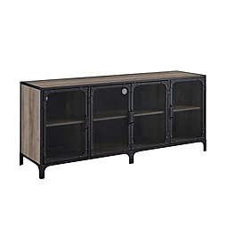 Forest Gate™ Willow 60-Inch TV Console with Metal Mesh Doors