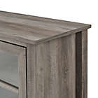 Alternate image 8 for Forest Gate&trade; 70" Window Pane Fireplace TV Stand in Grey Wash