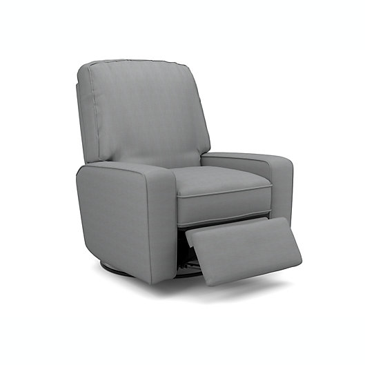 Best Chairs Bilana Swivel Glider, Leather Recliner Glider Swivel Chair